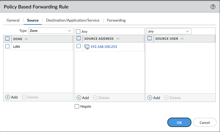 PBR Source Tab Configuration